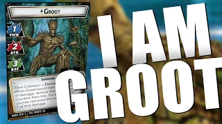 Marvel Champions: Groot vs Expert The Hood Live Replay