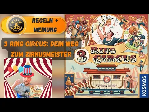 3 Ring Circus - Regeln und Meinung - Brettspiel Teddy