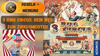 3 Ring Circus - Regeln und Meinung - Brettspiel Teddy