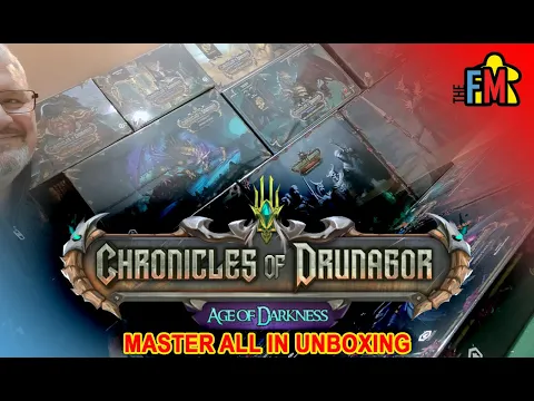 Chronicles Of Drunagor: Age of Darkness - Apocolypse Master All In Unboxing - Creative Games Studios