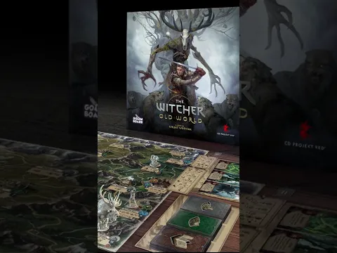 The Witcher: Old World Board Game quick Review, sneak peek, best features #boardgaming #boardgame