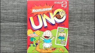 UNO Nickelodeon (Hey Arnold, Angry Beavers, Cat Dog, Rugrats)