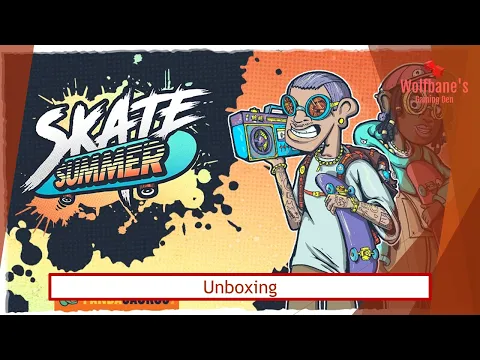 Skate Summer [Board Game] - Unboxing