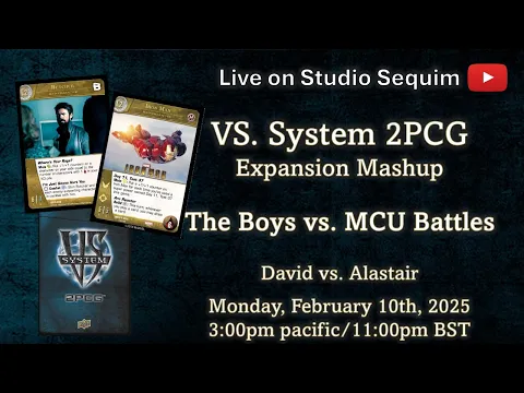 VS. System 2PCG Matchups - David vs. Alastair - 2.10.2025