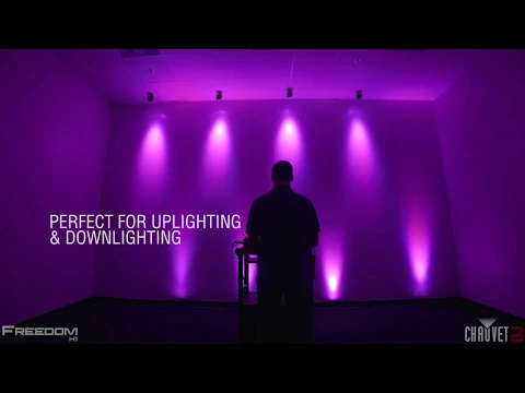 Product video thumbnail for Chauvet Freedom H1 Wireless Battery Powered LED Wash System 4-Pack