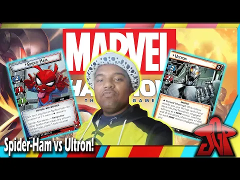 Marvel Champions Solo Playthrough - Spider-Ham vs Ultron