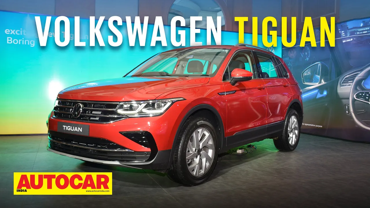 2021 Volkswagen Tiguan launched- New look and engine for upmarket VW SUV | First Look| Autocar India