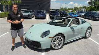 The 2025 Porsche 911 Targa 4 GTS t-hybrid is the new Sports Car of the Year!