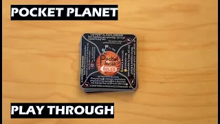 Pocket Planet Card Game Overview and Play Through