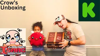 Crow's unboxing The binding of Isaac Four souls Requiem Kickstarter