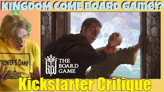 Kingdom Come: Deliverance - The Board Game - Kickstarter Critique Review