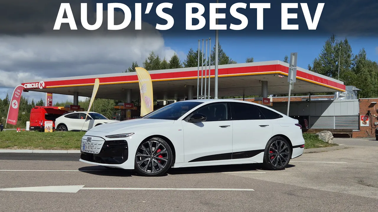 Audi A6 e-tron Sportback Quattro range test