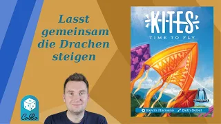 Kites - Lasst die Drachen steigen in diesem rasanten Kartenspiel - Regeln und Review - Deutsch - 4K