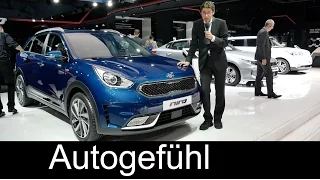All-new Kia Niro Hybrid compact crossover Premiere REVIEW - Autogefühl
