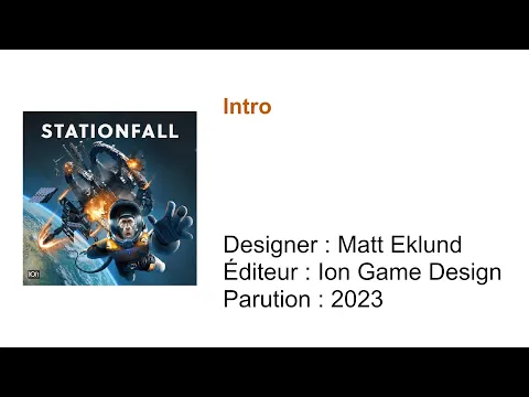 1- Stationfall // Intro