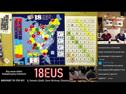 Bankruptcy Club plays: 18EUS