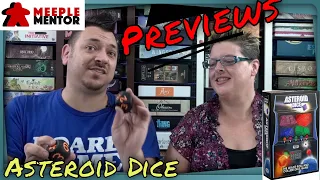 Meeple Mentor Reviews Asteroid Dice