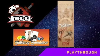 Onitama Board Game Play-through on Tabletop Simulator