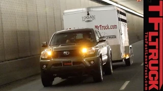 2015 Toyota Tacoma takes on the Grueling Ike Gauntlet Towing Test Review