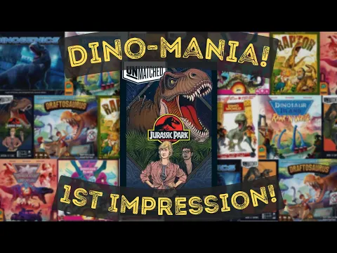 Unmatched: Jurassic Park - Dr. Sattler vs. T. Rex - First Impressions!