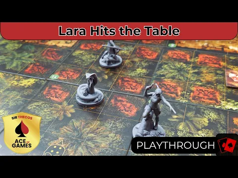 Tomb Raider: The Crypt of Chronos | Solo Playthrough - Lara’s New Tabletop Adventure