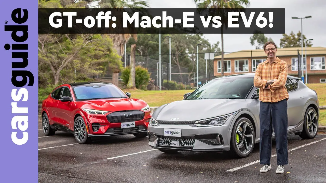 Ford Mustang Mach-E GT vs Kia EV6 GT 2024 comparison review: Which new hi-po electric car is best?