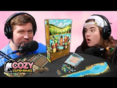 River Valley Glassworks Board Game Playthrough | Tile Drafting Puzzle