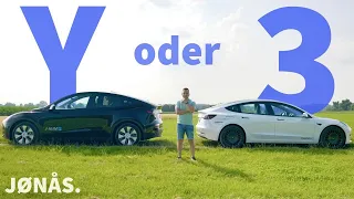 Tesla Model Y oder Model 3 - EXKLUSIVER Vergleich: wie anders ist der große Bruder wirklich?