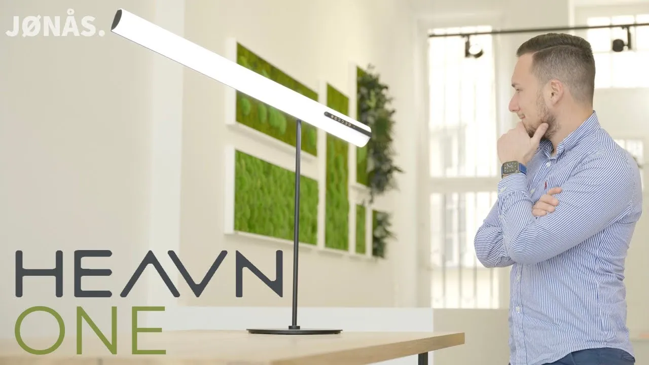 Heavn One Alltagstest - Design Tageslichtlampe für‘s Home Office!