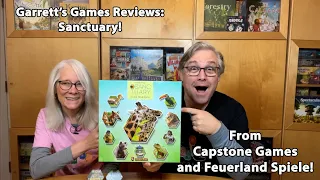 Garrett's Games Reviews Sanctuary from Capstone Games and Feuerland Spiele!