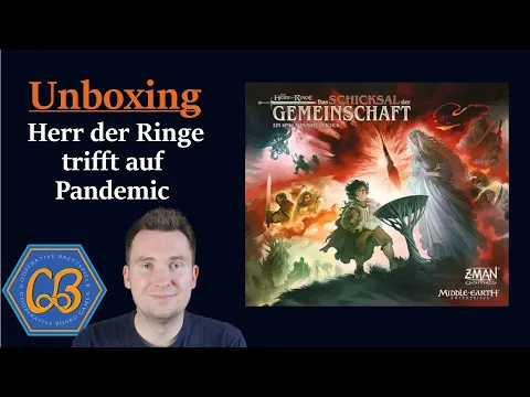 Unboxing... Der Herr der Ringe: Das Schicksal der Gemeinschaft - Das neue Pandemic - Deutsch in 4K