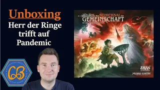 Unboxing... Der Herr der Ringe: Das Schicksal der Gemeinschaft - Das neue Pandemic - Deutsch in 4K