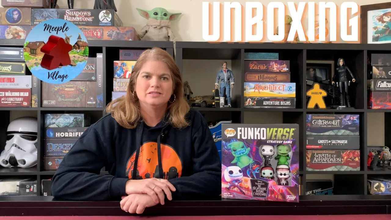 Funkoverse Strategy Game The Nightmare Before Christmas Unboxing