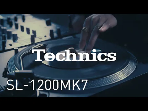 Product video thumbnail for Technics SL-1200MK7S Direct Drive Turn Table (Silver)