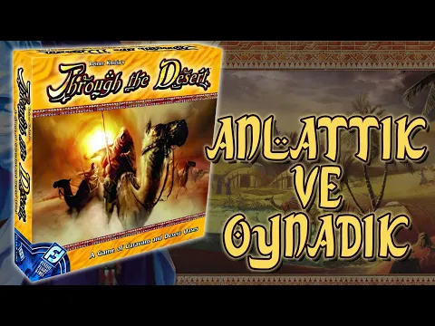 Through the Desert - Oyun Anlatımı ve Oynanış - Kutu Oyunu Falan