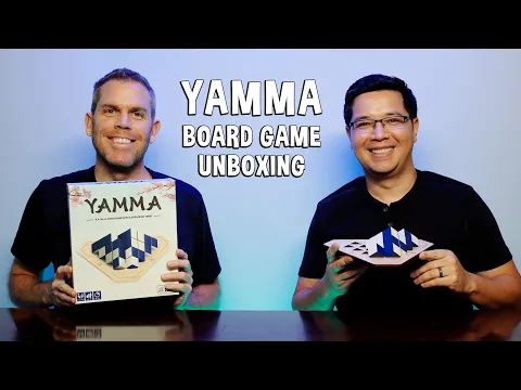 Unboxing Yamma - 4 in a Row Style Board Game