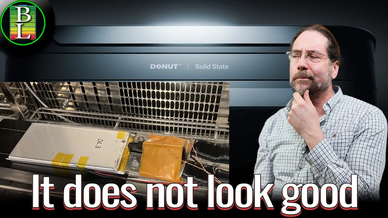 Donut Lab Solid State Battery Test – Experts Are NOT Impressed…