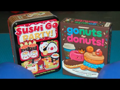 Sushi Go Party! vs Go Nut for Donuts!