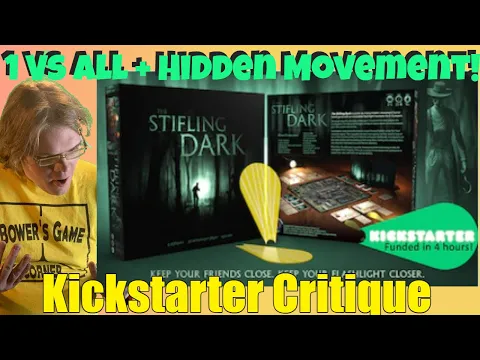 The Stifling Dark: A Horror Board Game - Kickstarter Critique Review