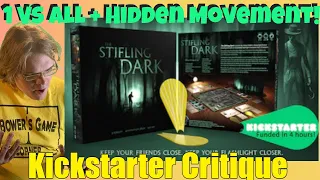 The Stifling Dark: A Horror Board Game - Kickstarter Critique Review