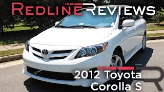 2012 Toyota Corolla S Review, Walkaround, Exhaust, & Test Drive