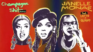 Janelle Monáe - Champagne Shit (feat. Latto & Quavo) [Remix] (Official Audio)