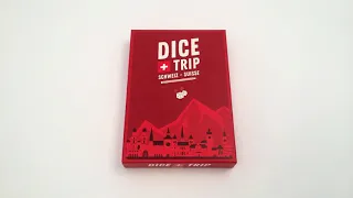 Unboxing Dice Trip Switzerland