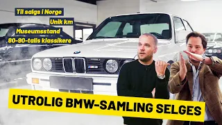 Bli med inn: Norsk investor selger BMW-samlingen