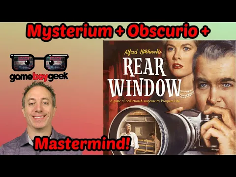 Rear Window Review - Mysterium + Obscurio + Mastermind