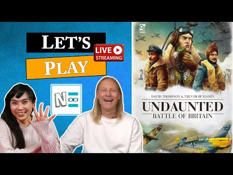 UNDAUNTED: BATTLE OF BRITAIN - Live Board Game Playthrough & Review e141