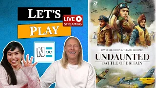 UNDAUNTED: BATTLE OF BRITAIN - Live Board Game Playthrough & Review e141