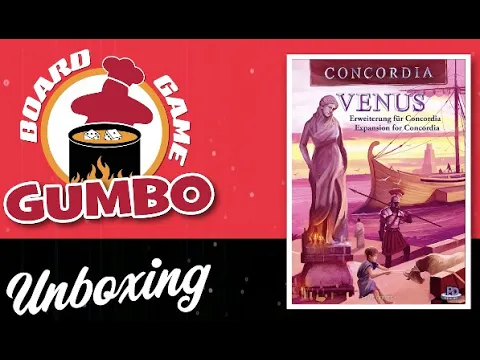 Concordia: Venus - Unboxing and Overview of Gameplay