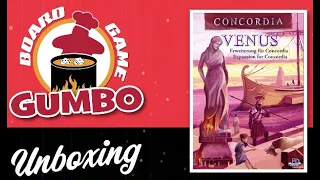 Concordia: Venus - Unboxing and Overview of Gameplay