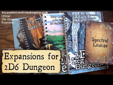 2D6 Dungeon Expansions | Solo RPG